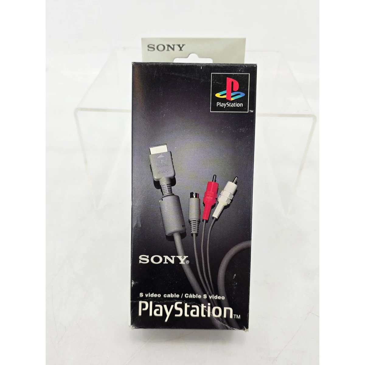 Cable Sony PlayStation S-Video SCPH-1100 94050 Gris PS1 PS2 PS3 - NUEVO