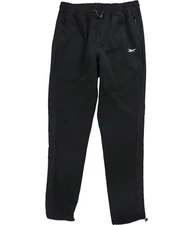 Reebok Mens Techstyle Layering Athletic Trouser Pants, Black, Medium