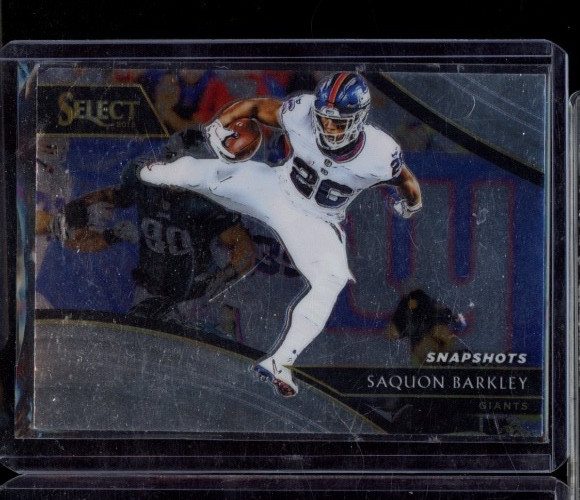 2018 PANINI SELECT SAQUON BARKELY SNAPSHOTS ROOKIE