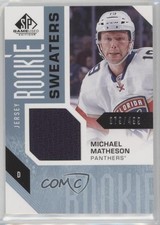 2016-17 SP Game Used Rookie Sweaters 79/499 Michael Matheson #RS-MI po4