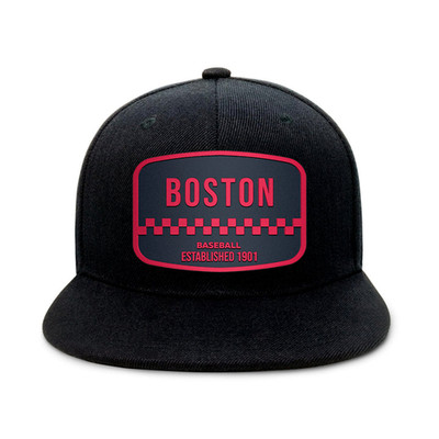 Boston Baseball - Black - Snapback City  Cap Hat