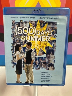 (500) Days of Summer Blu-Ray 2009 Joseph Gordon-Levitt, Zooey Deschanel