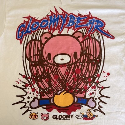 Gloomy Bear The Naughty Grizzly MEDIUM Graphic T-Shirt NWT Officially Licensed