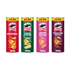 Pringles Snacking Crisps 165g Tubs