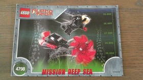 LEGO Alpha Team: Evil Ogel Attack (4798) 100% Complete w Minifigures & Manual