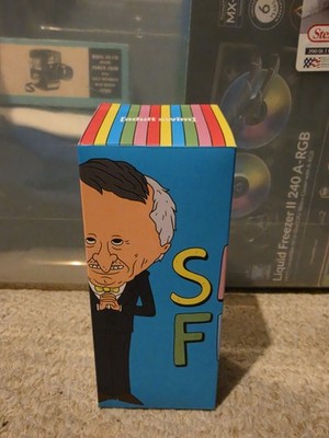 NYCC 2025 Smiling Friends Mr. Boss Vinyl Figure from Adult Swim OPENED