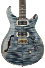 PRS 40th Anniversary Custom 24-08 Semi-Hollow Electric Guitar - Faded Whale Blue