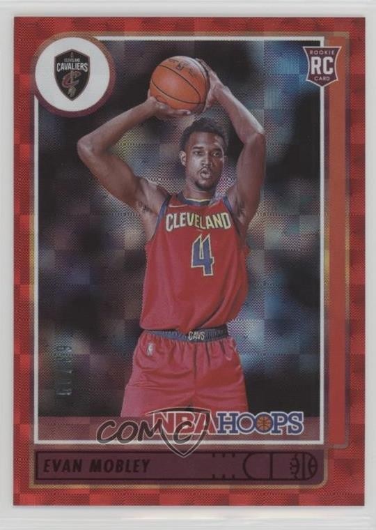 2021-22 Panini NBA Hoops Rookies Hyper Red 63/99 Evan Mobley #234 18t1