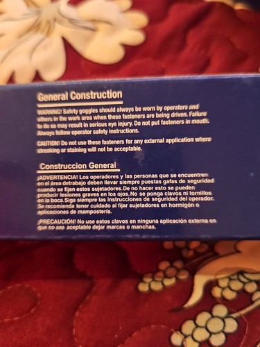 Free Shipping 2 Boxes 10000 Ct. Staples 3/8” Crown x 1/4” Leg Rapid A19 New - Picture 3 of 5