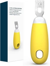 Citrus Lemon Peeler Zester Tool to Save Effort, Ultra Sharp Lemon Rind Twist ...