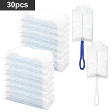 30PCS Heavy Duty Disposable Duster Refills for Multi-Surface Dust Removal Brush