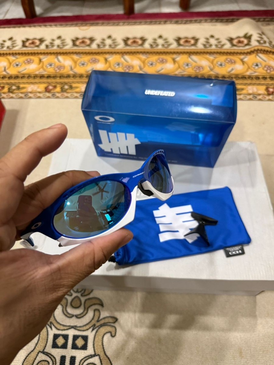 Oakley Plantaris X Undefeated Primary Blue Prizm Sapphire LE 200