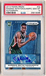 PSA ルーキー❗ GIANNIS ANTETOKOUNMPO RC ヤニス PSA ルーキー❗ GIANNIS ANTETOKOUNMPO RC ヤニス Giannis