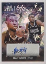2023 Panini NBA Hoops Premium Stock Ink Ice Prizm Blake Wesley #HI-WES Auto 19cx