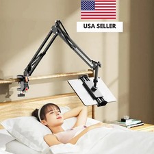 Long Arm Tablet Stand Phone Holder Lazy Bed Desk Mount For iPad-iPhone Samsung