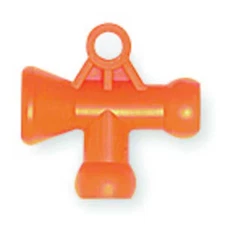 Loc-Line T Fitting,1/4 In,PK2 41416 Loc-Line 41416 662633414168 Acetal