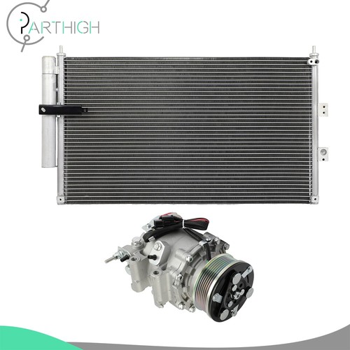 A/C Compressor - With Clutch - Compatible With 2006 - 2011 Honda Civic 1.8L 4-Cylinder (For S.a.n.d.e.n TRSE07 Compressor) 2007 2008 2009 2010 - Foto 9