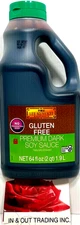 Lee Kum Kee Gluten Free Premium Dark Soy Sauce 64 oz ~SALE