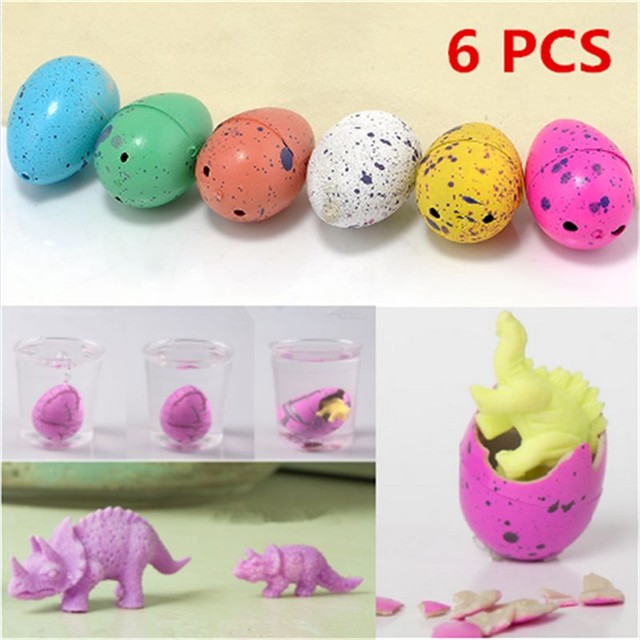 growing dinosaur in water