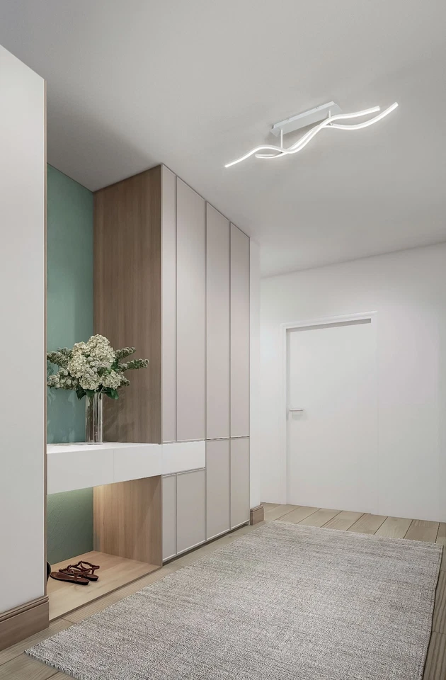 FABAS LUCE LED Deckenleuchte Sinuo 3666-65-102 3Step Dimmfunktion weiß - Bild 2 von 4