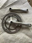 Campagnolo Mirage 9/10 Speed Crankset 53/39T 175mm Double Silver Road Vintage — photo 1