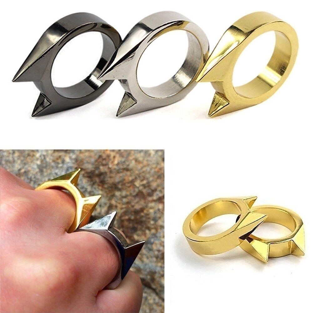 4Pcs Survival Ring Portable Men s Women Finger Emergency