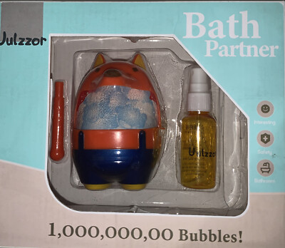Fox Bubble Machine Bubble Maker Baby Bath Toy Shower Fun Toddlers Age 3-7