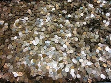 5,000 Circulated 95% COPPER U.S. PENNIES - Bulk Bullion Lot, Unsearched