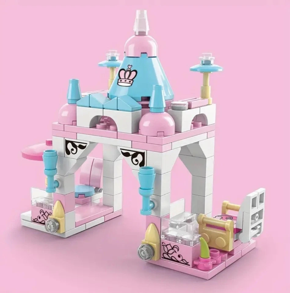 6 in 1 Building Blocks Garden Castle Brand Compatible Great Gift For Girls 6+ - Image 2 of 4