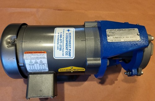 Liquiflo Model 620 Sealed, Close-Coupled Pump W/Baldor 1/2HP TEFC Motor