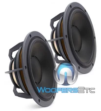 2 DYNAUDIO ESOTEC MW162 MIDS 6.5" 120W 4-OHM MIDRANGE AUDIO 6 1/2" SPEAKERS NEW