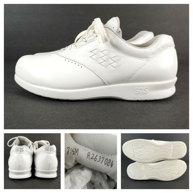 SAS White Free Time Tripad Comfort Sneakers Shoes Women 7.5 M