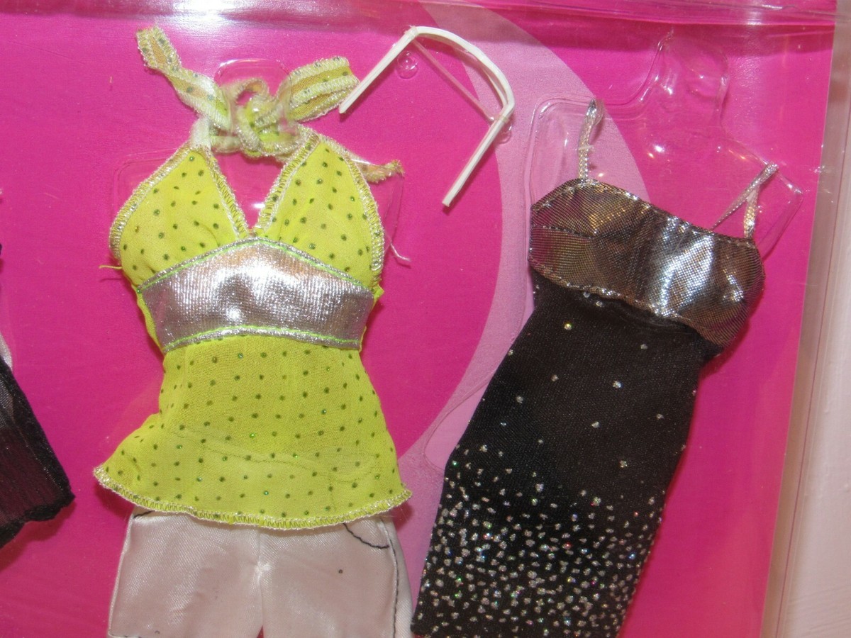 Barbie Fashion Fever Mix & Match Outfit Pack 2005 NRFB Barbie Fashion Fever Mix & Match Outfit Pack 2005 NRFB
