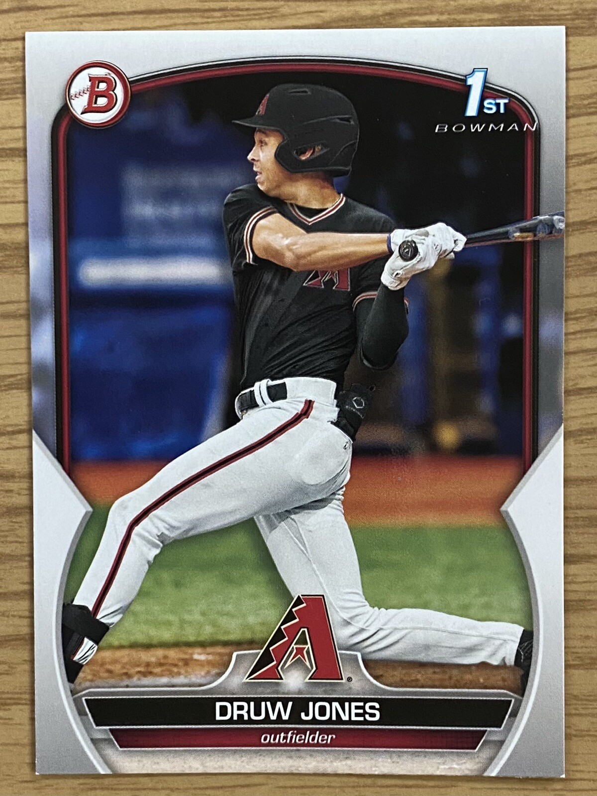 2023 Bowman Prospect #BP-25 Druw Jones 1st Bowman Arizona Diamondbacks