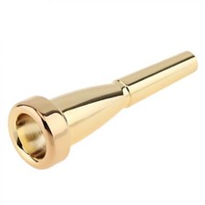 3C 5C 7C Gold Plated Metal Trumpet Mouthpiece Bullet Shape replacement