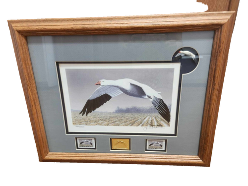 Limited edition signed Iowa Ducks Unlimited  2001 -2022 Print BRAND NEW. 