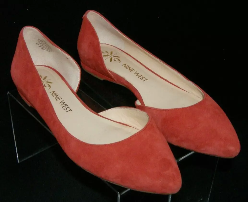 Nine west shop red flats