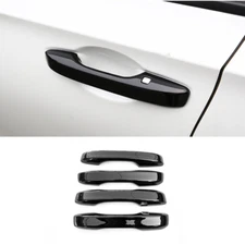 4PCS Gloss Black Car Exterior Door Handle Cover Trim For Honda HR-V HRV 2023