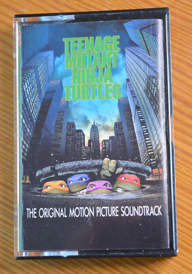 Musikkassette TEENAGE MUTANT NINJA TURTLES Soundtrack (EMI) OST MC Hammer 1990