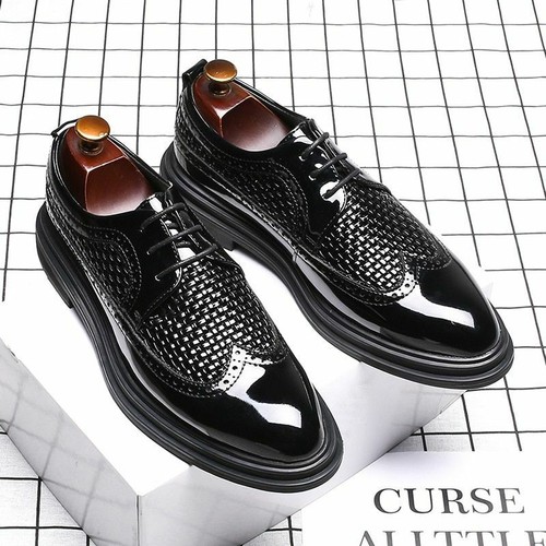 Men's Formal Shoes Oxford Dress Lace-Up 