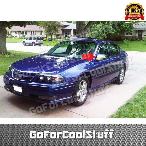 For 2000 01 02 03 04 2005 Chevy Chevrolet Impala Chrome FULL Mirror Cover