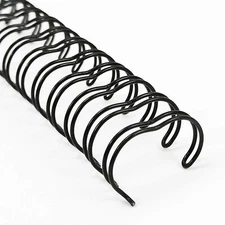 3/8" 3:1 Twin Loop Wire O Binding Spines -100/pack