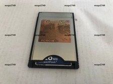 SANDISK 128MB Compact Flash ATA PC card PCMCIA Adapter JANOME Machine