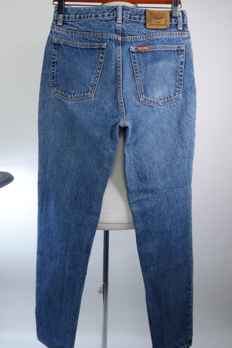 Vintage Big John Jeans Slim Fit Men Size 30 x 33 Made in Vintage Big John Jeans Slim Fit Men Size 30 x 33 Made in