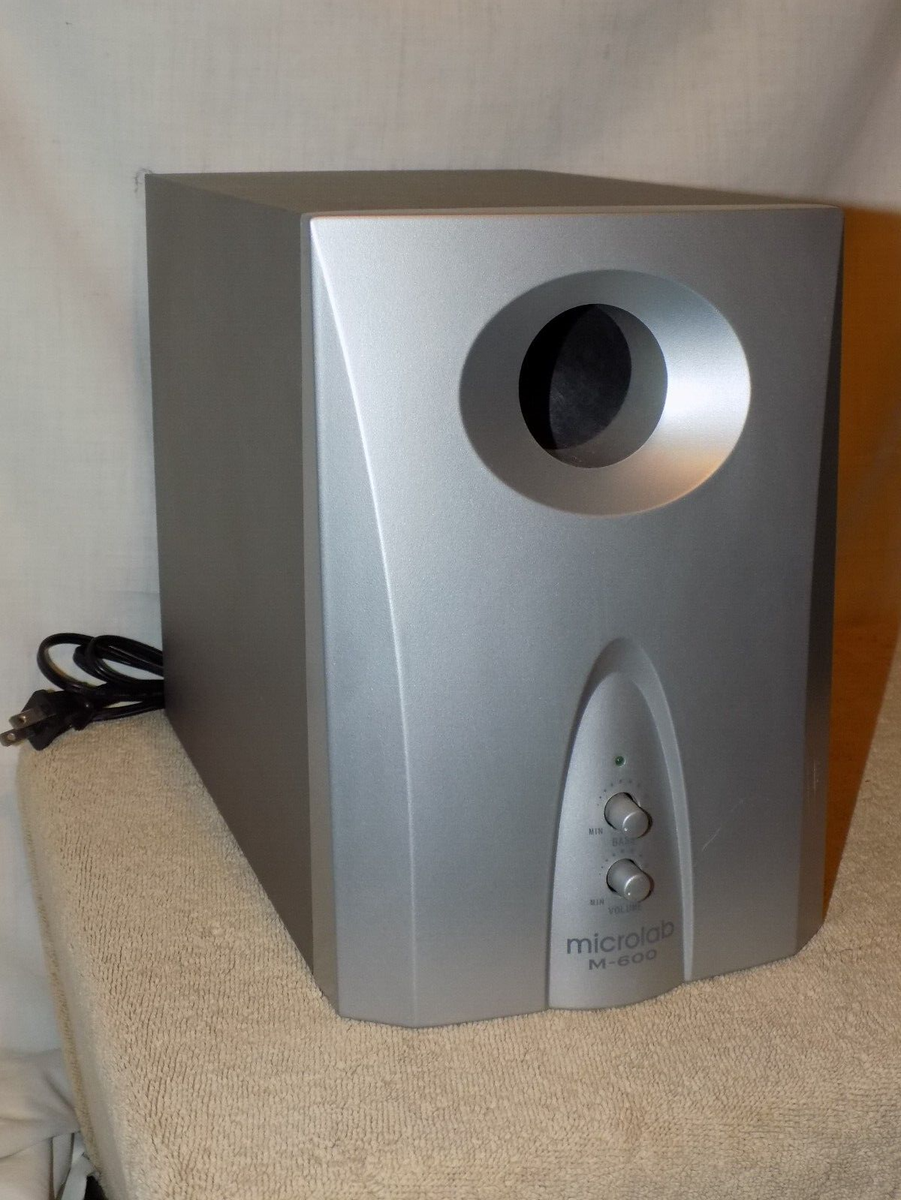 Computer SUBWOOFER Phone AUX MICROLAB M-600