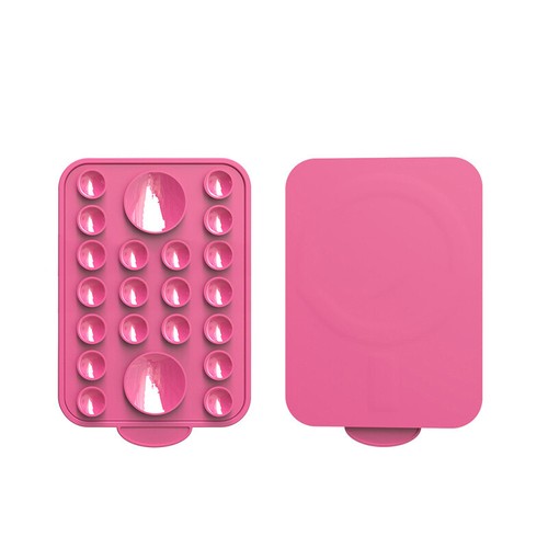 For Magsafe Magnetic Phone Holder Suction Cup Silicone Magnet Wall Mount Stand f - Zdjęcie 8 z 15