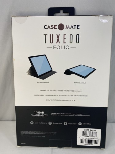Case-Mate TUXEDO FOLIO Dual Stand Case for iPad Air (2020) - Picture 3 of 4