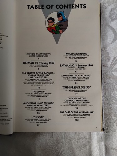DC Archives The Dark Knight Vol. 1 Batman #1-4 HC 1992 primera impresión vintage - Imagen 8 de 13