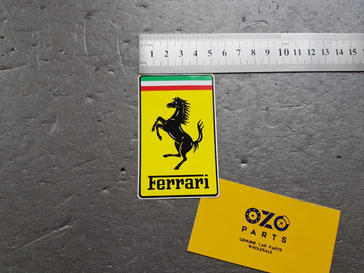 Genuine Ferrari sticker logo emblem 95992901 | eBay