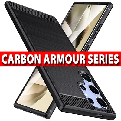 SBOX Case for Samsung Galaxy S25 Ultra S24 S23 FE A17 A16 A55 A35 Shockproof ARMOUR